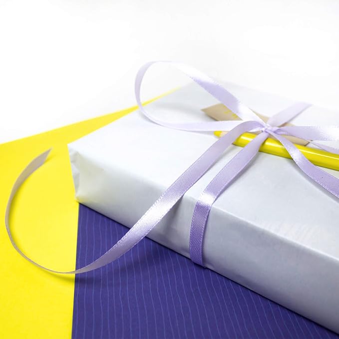 Light Purple Ribbon 1/4 Inches 36 Yards Satin Roll Perfect - Image 2