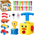Balloon Launcher Toy Set, Balloon Powered Cars, Creative Inflatable Pump Racing by Unknown