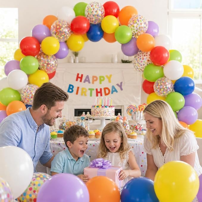 Red Blue Yellow Green Balloons, Carnival Circus Balloon 12 Inch Red Blue Green - Image 3