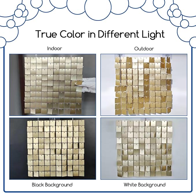 LiteGrid Series Shimmer Wall Backdrop - Image 4