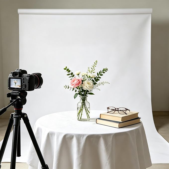 White Photography Backdrop for Photoshoot, Fabric 10x20ft | Versatile Studio - Image 7
