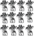 Metallic Plastic Wrapped Balloon Weights Party Decorations 12 Pcs by RoyalHouse