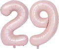 40 In Matte Pink Number Balloons Helium Foil Mylar Balloon Party Digital 29 | by Exquisitehighqualitypartydecorationstomeetyoureveryneed%EF%BC%81