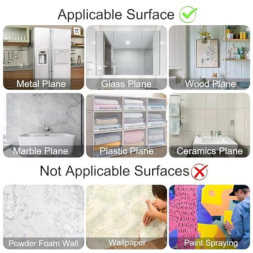 JANYUN 280 Pcs Mounting Putty, Double Sided Sticky Dots Poster Putty Clear | 13 - Image 7