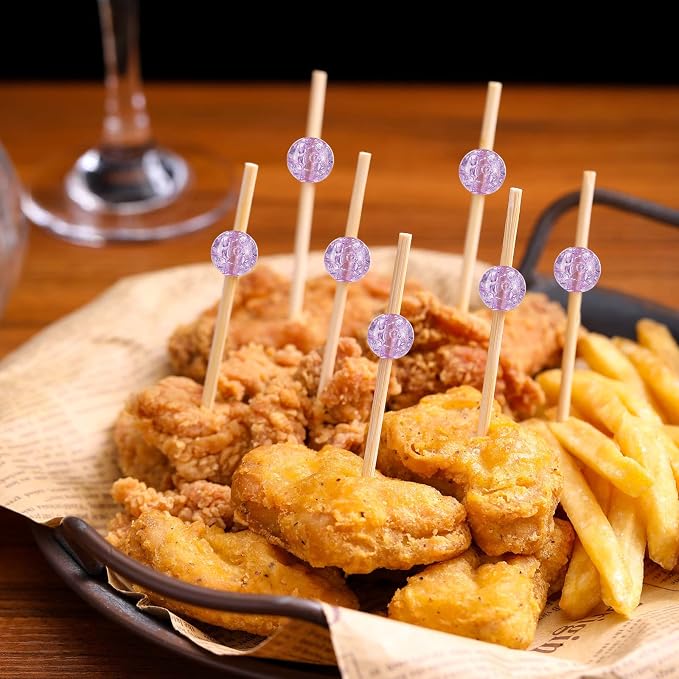 200 Pcs Cocktail Picks, Fancy Toothpicks - Image 3