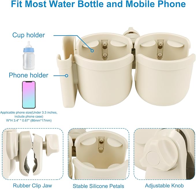 Accmor Stroller Cup Holder - Image 5