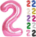 Pink Number 2 Balloon 40 Inch by IWERP