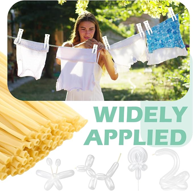10 Pack Large Balloon Arch Clips Plastic Transparent Backdrop Spring Clamps 3.5 - Image 7