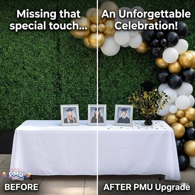 PMU Graduation Centerpieces for Table 2026, Grad Balloon Weight Centerpiece - Image 6