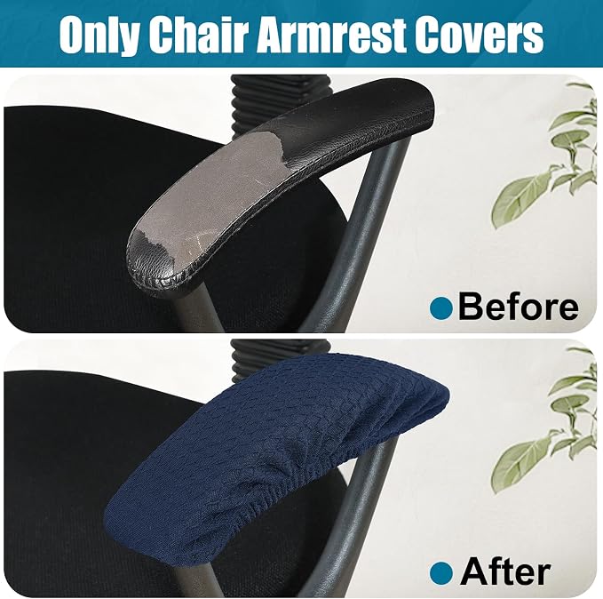 Smiry Office Computer Chair Armrest Covers - Image 6