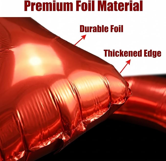 Number 10 Balloon Foil Mylar Balloons - Image 6