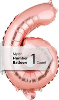 Restaurantware-Balloonify 16 Inch Number Balloon, 1 Digital Party Balloon by Restaurantware