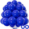 Blue Balloon 110pcs, 12 Inch Thickened Latex Party Balloons Helium Bright Color by Kawkalsh