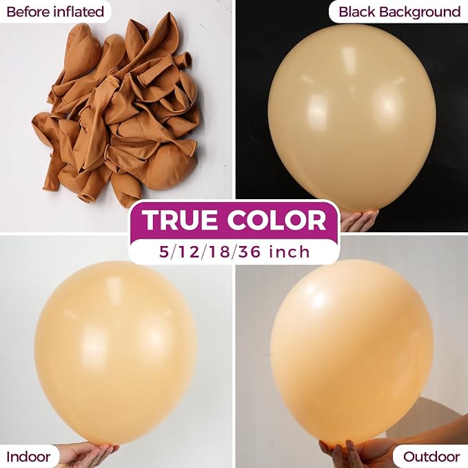 Bezente Nude Balloons Latex Party Balloons - Image 2
