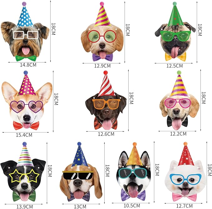 Hooqict Dog Birthday Banner Puppy Themed Party Decorations - Image 5
