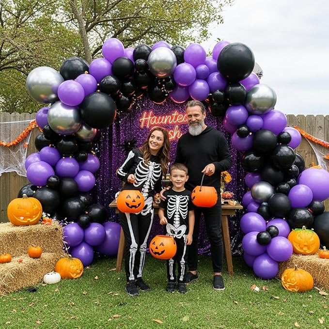Black and Purple Balloons - Image 4