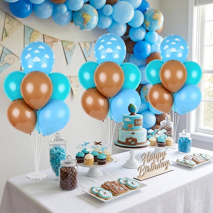 6 Sets Travel Theme Balloon Stand Kits - Image 5
