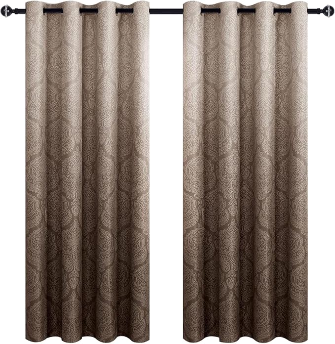 DWCN Ombre Blackout Curtains for Living Room - Image 9