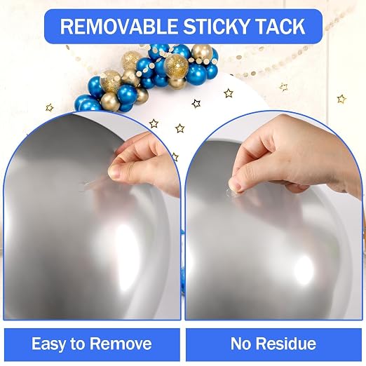 JANYUN 280 Pcs Sticky Dots, 10 mm Square Putty Clear Double Sided Tape | Sticky - Image 4
