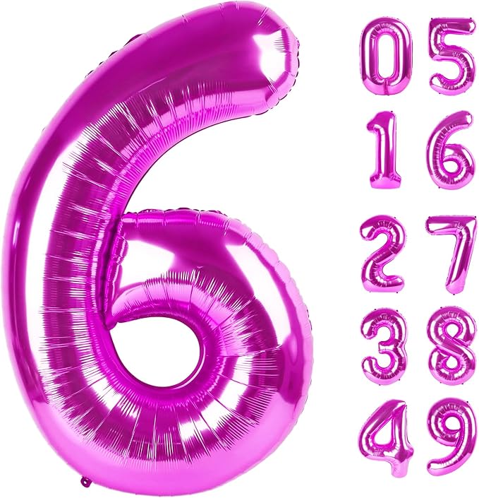Rosy Purple 6 Balloon by IWERP