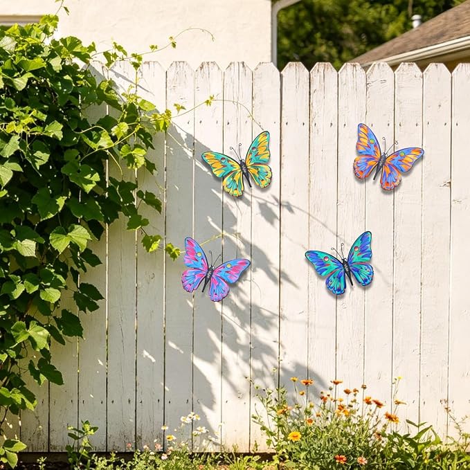 Daogtc Metal Butterfly Wall Decor - Image 2
