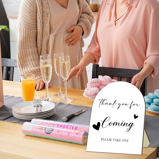 Thank You for Coming Please Take One - Minimalist Decor Bridal & Wedding Shower Sign - 9 * 11IN