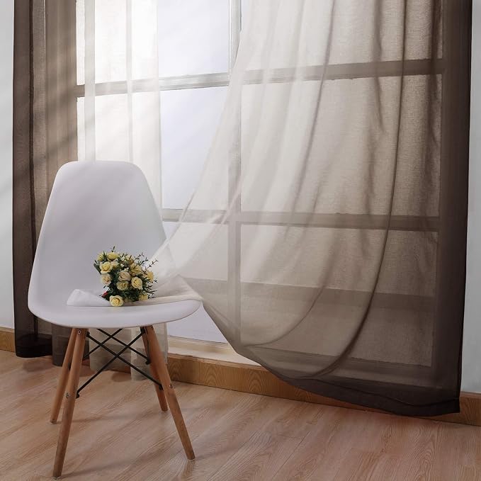 DWCN Ombre Sheer Curtains - Image 3