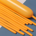 260 Balloons Lemon Yellow, Thickened 100 Pack Long Balloons Twisting Skinny by VHUWE