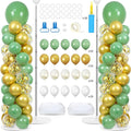2 Sets Sage Green Balloon Column Stand Kit by Naozinebi