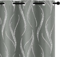 Yakamok Grey Light Blocking Curtains by Yakamok