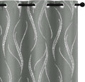Yakamok Grey Light Blocking Curtains by Yakamok