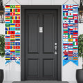 Tatuo 2 Pcs International World Flags Decorations, International Welcome Porch by Tatuo