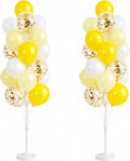 Hiins Pastel Yellow Balloons Tree Kit by HiinsPartyDecoration