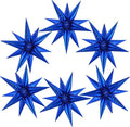 72 Pcs Star Balloons Foil Explosion Balloons Magic 12 Point Star Cone Balloon by Unknown