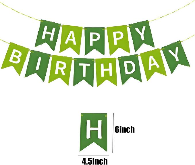 Happy Birthday Banner Birthday Party Supplies - Image 2