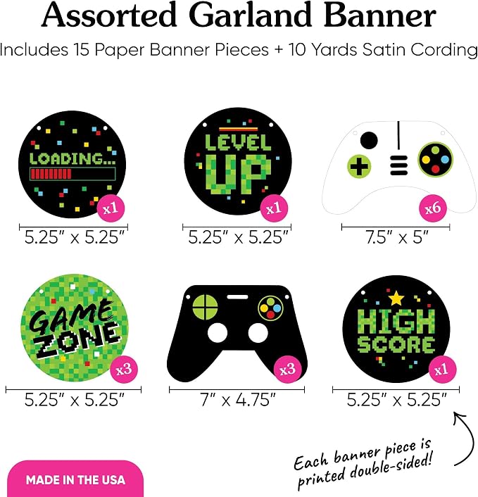Video Game Birthday Party Decorations - Image 4