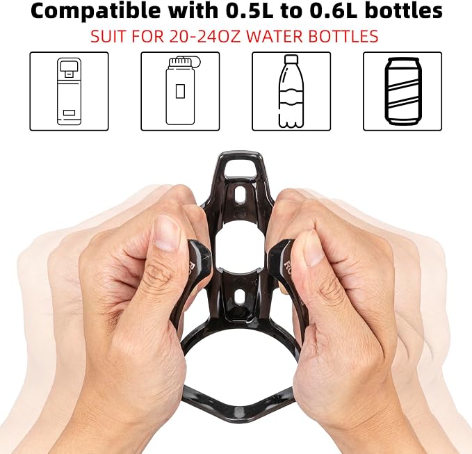 ROCKBROS Bike Water Bottle Holder Ultralight Bottle Cages - Image 6