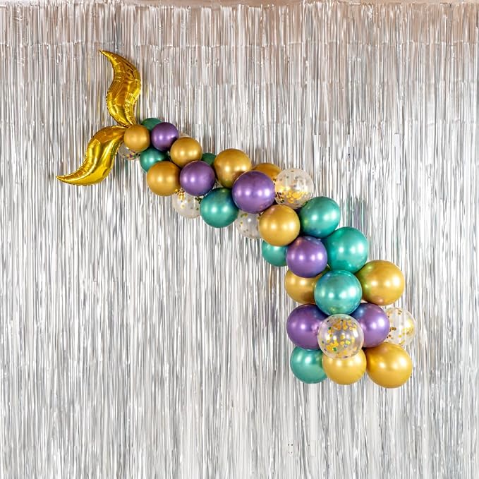 Restaurantware-Balloonify Mermaid Balloon Arch Kit, 1 Party Decoration Kit - Image 4