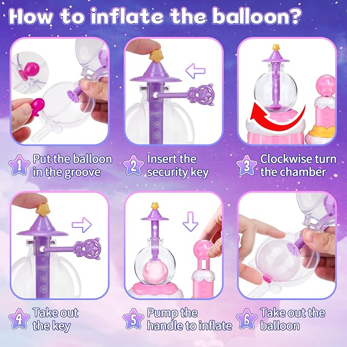 nicknack 162Pcs Magic Sticky Balloon Refill Kit DIY Crafts - Image 6