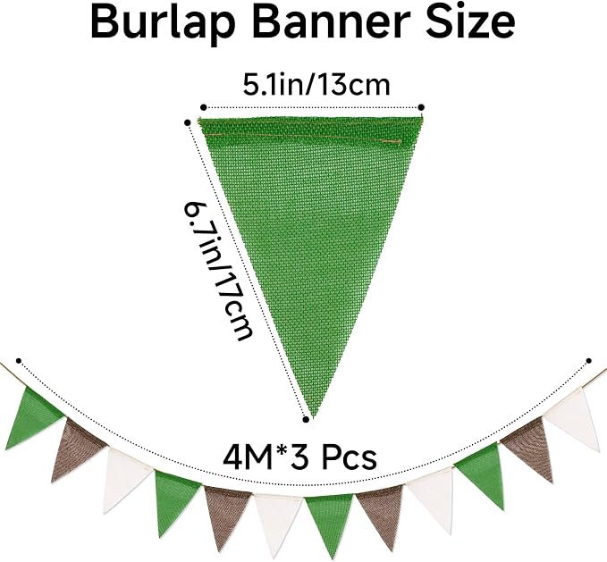 G2PLUS Triangle Flag Bunting, Pennant Banner and Decorative Garland, 39Ft | - Image 2