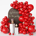 Red Balloons 125 Pcs Different Sizes 18 12 10 5 Inch Red Balloon Arch Kit by Searchbyoccasioncolorsize