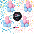 4 Sets Gender Reveal Balloons Stand Kit by ZyloonDecoration