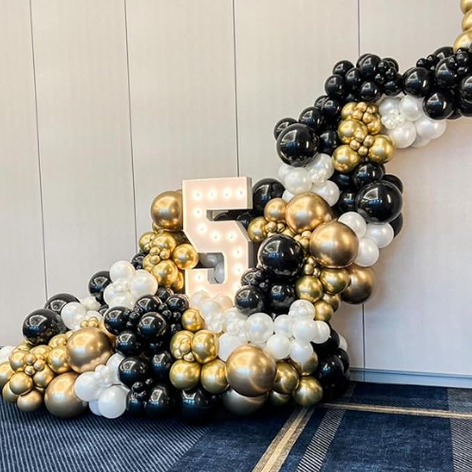 Metallic Gold Balloons 12 inch, Engagement, Birthday Party Decorations - Image 4