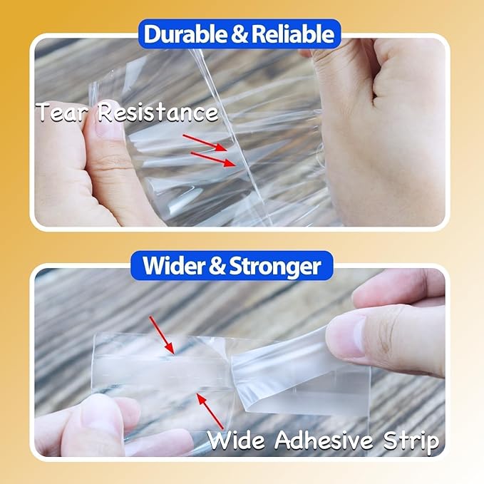 PigPotParty 3"x5" Cellophane Cookie Bags Self Sealing, 200 Pcs Clear Plastic Treat Individual Cookie Bags with seal, Perfect for Goodies, Party Favors, Snacks, Gift Wrapping