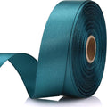 7/8 Inch 30 Yards Greenish Blue Satin Craft Ribbon-Single Face Polyester Ribbon by Unknown