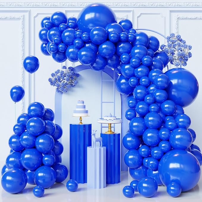 Blue Balloons Arch Kit, Baby Shower, Gender Reveal, Under The Sea Birthday by FQZYLCH