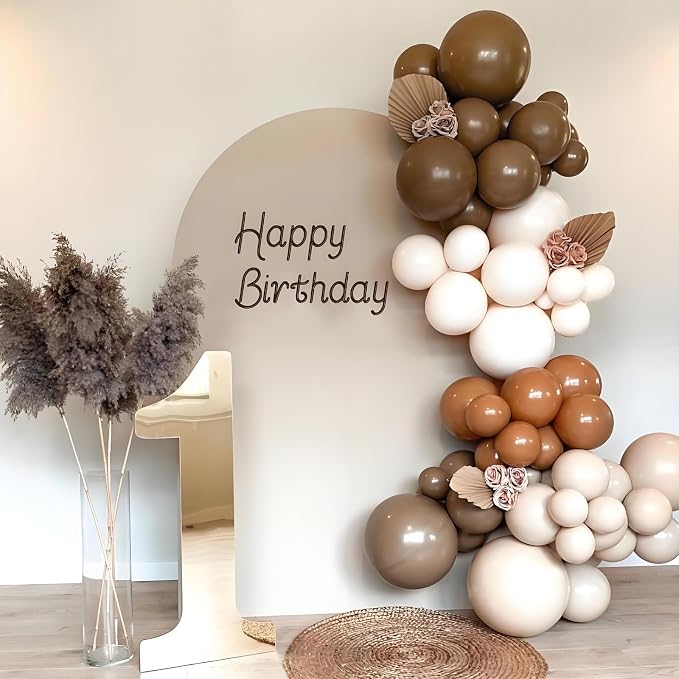 Dark Brown Balloons 12 inch - Image 8