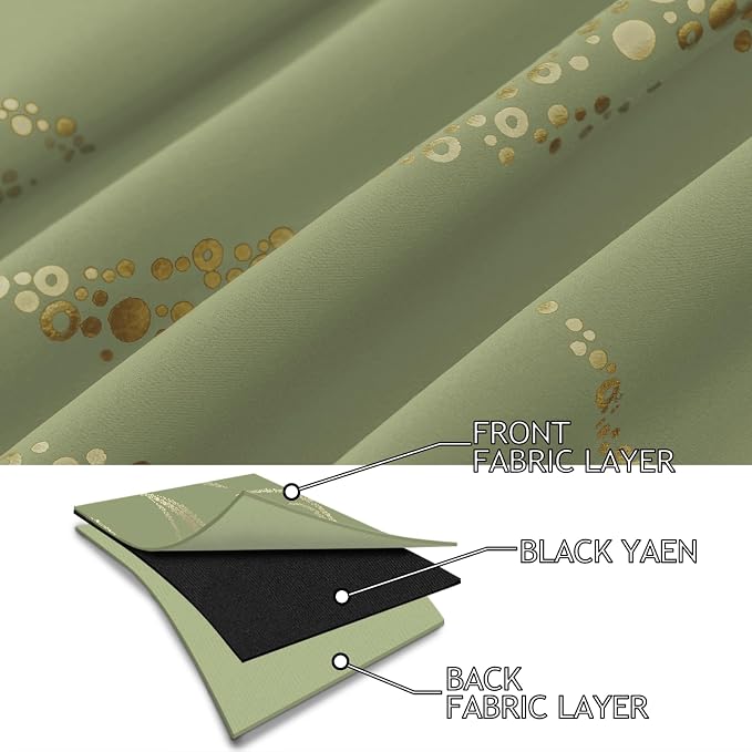Yakamok Sage Light Blocking Curtains - Image 4