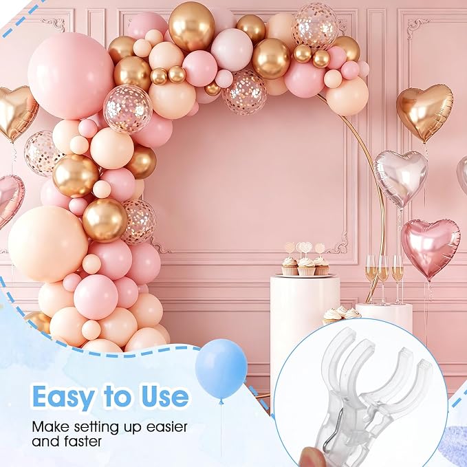 50 Pcs Balloon Arch Clips, Spring Balloon Clips - Image 5