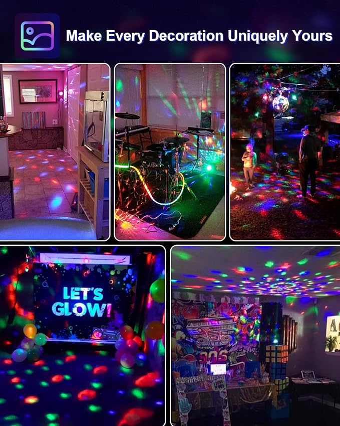 Sound Activated Party Lights - Image 4